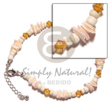 4-5mm coconut pukalet bleach