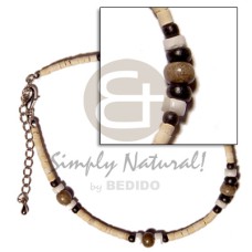 2-3mm coconut pokalet. bleach black