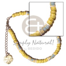 4-5mm yellow coconut pokalet.