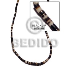 2-3mm black lip heishe