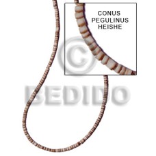 Conus pegulinus heishi 2-3mm