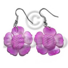 Dangling graduated lavender 30mm hammershell