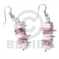 Dangling white rose dyed