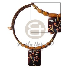 2-3mm coconut heishi natural brown