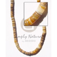 4-5 coconut heishi tiger