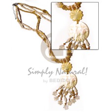 3 rows 2-3mm coconut pokalet.