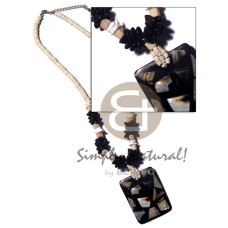 4-5mm coconut heishe