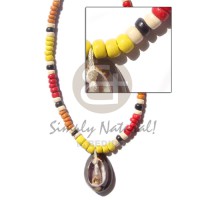 4-5mm coconut pukalet in yellow