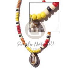 4-5mm coconut pukalet in yellow