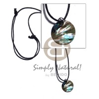 25mm paua abalone on adjustable