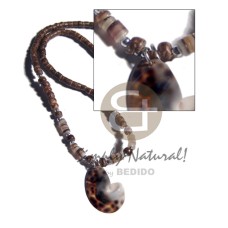 4-5mm coconut heishi 4-5mm