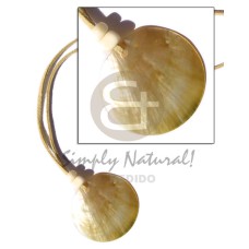 Leather thong 45mm mop