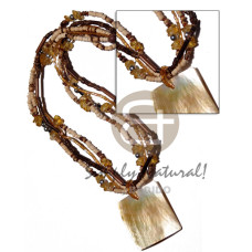 4 layers cut beads 2-3mm