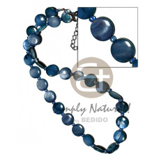 Laminated 10mm round kabibe shells