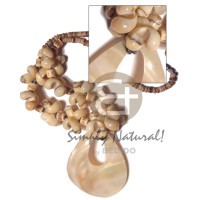 4-5mm coconut tiger pokalet