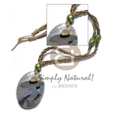 Macrame wax cord in olive