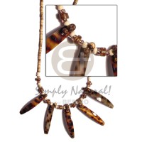 2-3 coconut heishi tiger