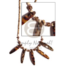 2-3 coconut heishi tiger