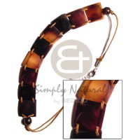 9 pcs. 20mm square black