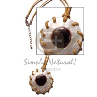 Beige wax cord 40mm
