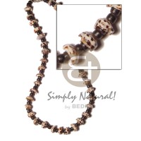 4-5mm black coconut pokalet.