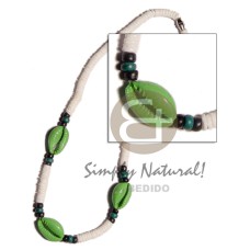 4-5mm white clam heishe