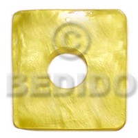40mmx40mm square yellow hammershel