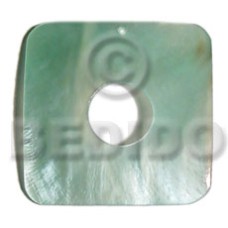 40mmx40mm square aqua hammershell