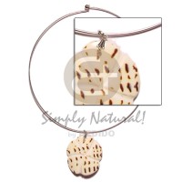 Nickel-free silver hoop ring