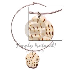 Nickel-free silver hoop ring