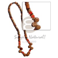 4-5mm coconut heishi tiger