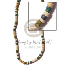 4-5mm heishi bleach pukalet