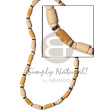 Bleach golden yellow wood