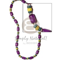 Violet buri tube w. yellomoss