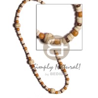 4-5mm coconut pokalet. bleach brown