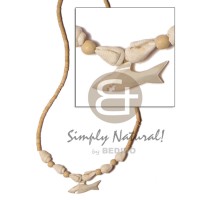 2-3mm coconut heishi natural