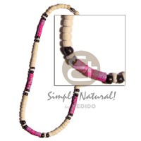 4-5mm coconut pukalet bleach black splashing