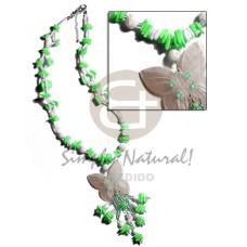 White rose neon green white rose