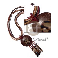 5 layers 2-3mm coconut heishe