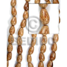 Palm wood teardrop 10x15