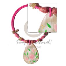 2-3mm pink coconut heishi wire