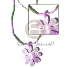 2-3mm green lilac coconut pokalet