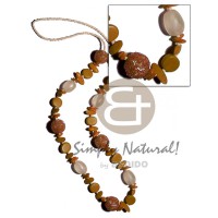 2-3mm bleach coconut pukalet 25mm