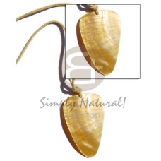 Leather thong h=45mm mop