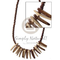 Natural brown coconut pokalet