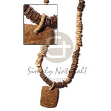 Square cut coconut rectangle