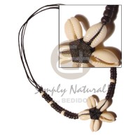 4-5mm coconut black choker on