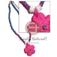 Pink 4-5mm coconut pokalet. splashing