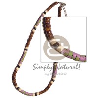 4-5mm coconut pokalet. natural brown