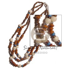 3 rows 2-3mm coconut pokalet.